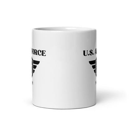 U.S. Airforce Mom - White Glossy Mug