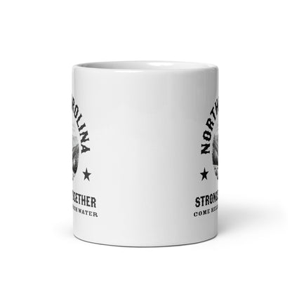 North Carolina Strong - White Glossy Mug