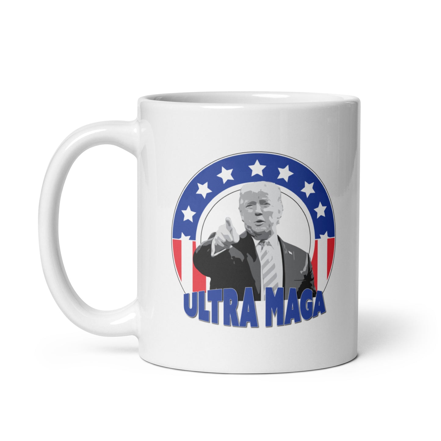 Ultra MAGA - White Glossy Mug