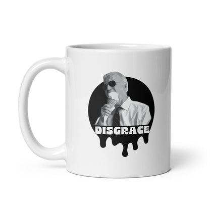 Biden Disgrace - White Glossy Mug
