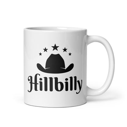 Hillbilly - White Glossy Mug