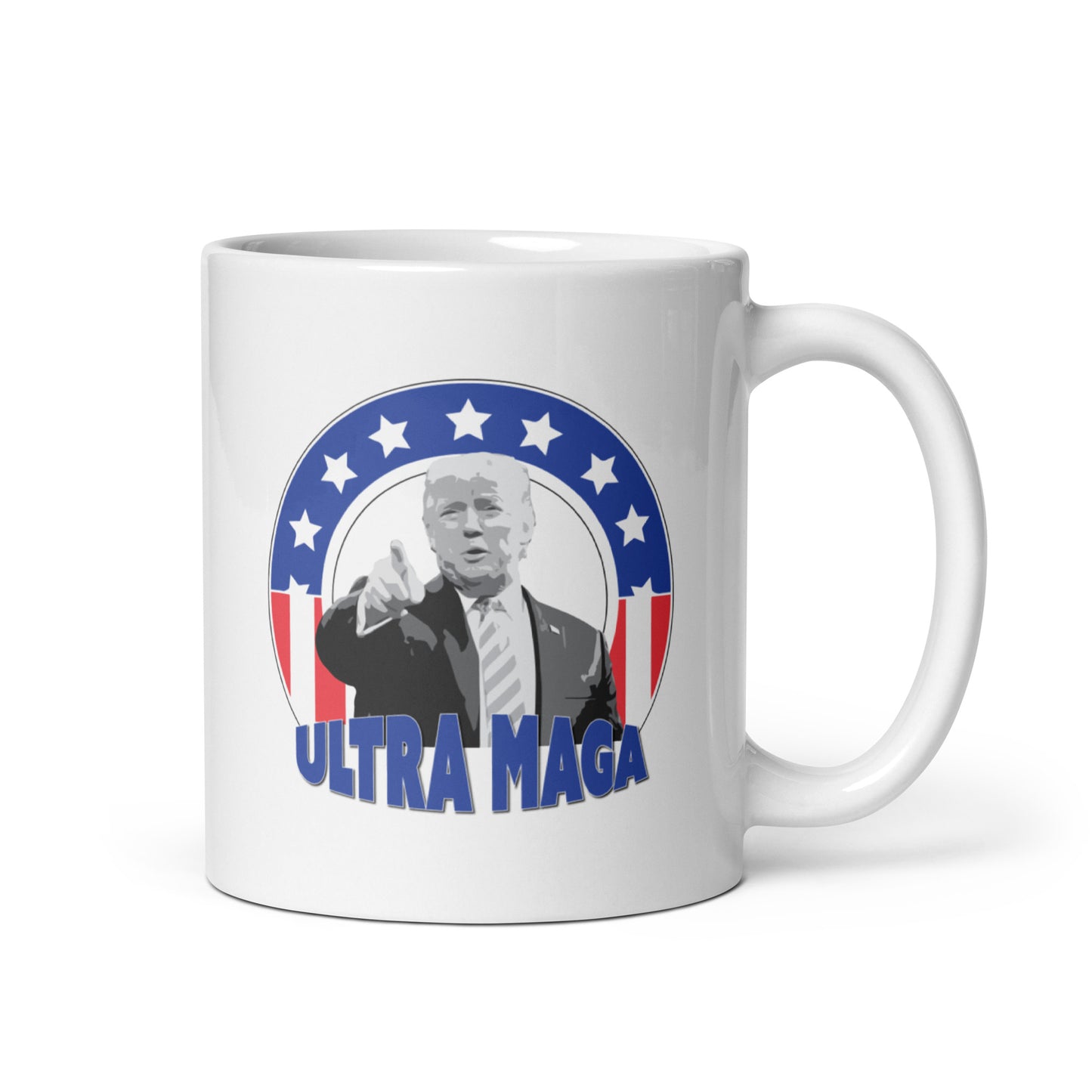 Ultra MAGA - White Glossy Mug