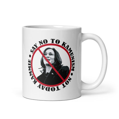 Say No to Kamunism - White Glossy Mug