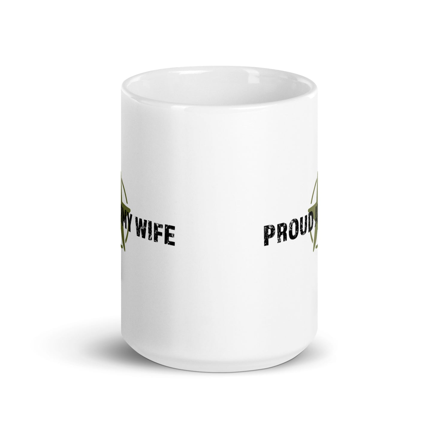 Proud Army Wife - White Glossy Mug