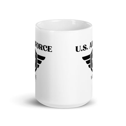 U.S. Airforce Wife - White Glossy Mug