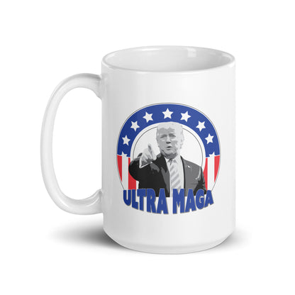 Ultra MAGA - White Glossy Mug