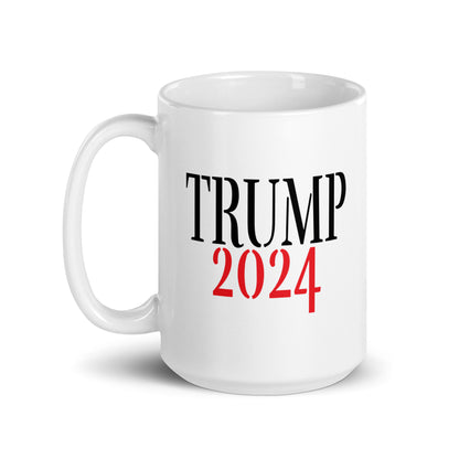 Trump 2024 - White Glossy Mug