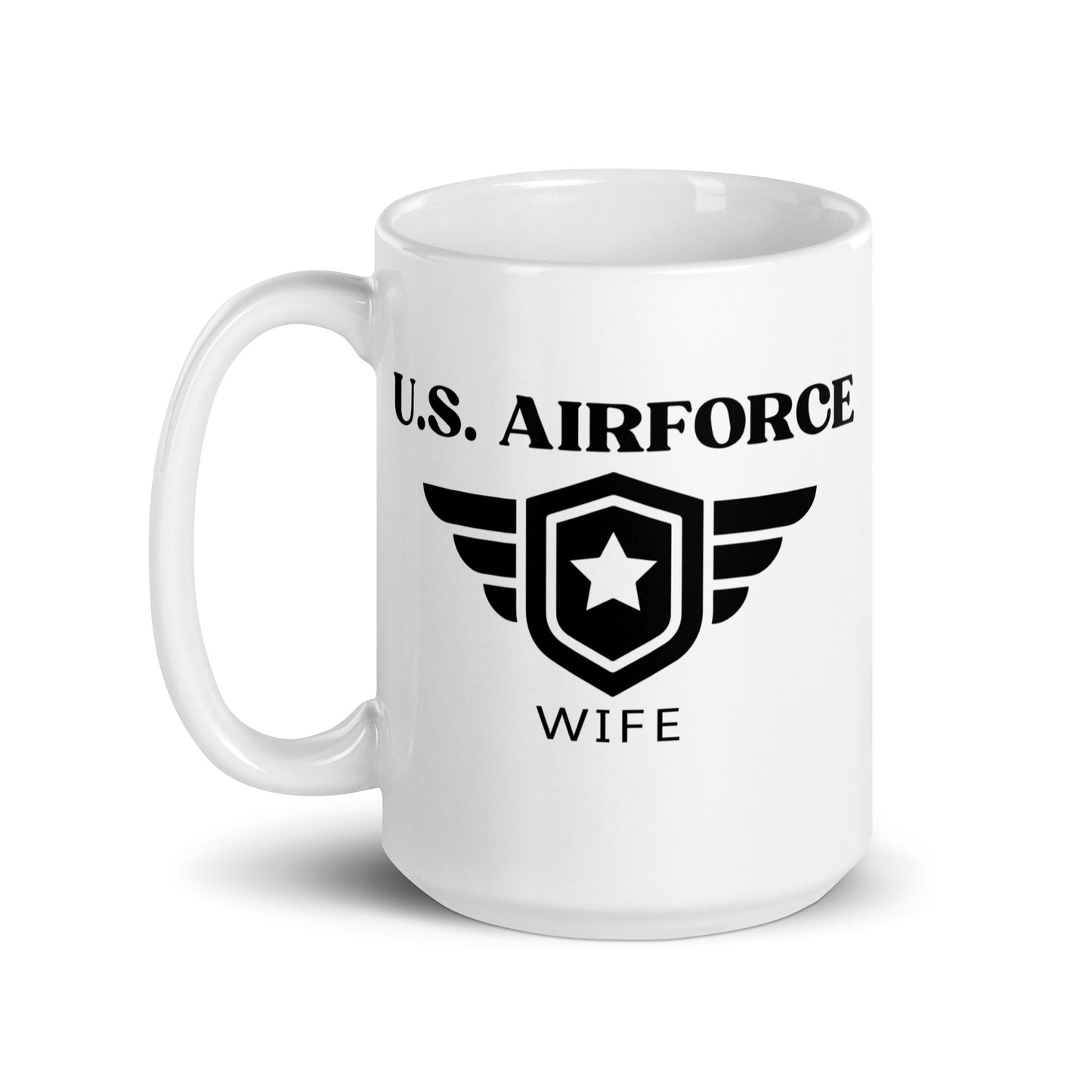 U.S. Airforce Wife - White Glossy Mug