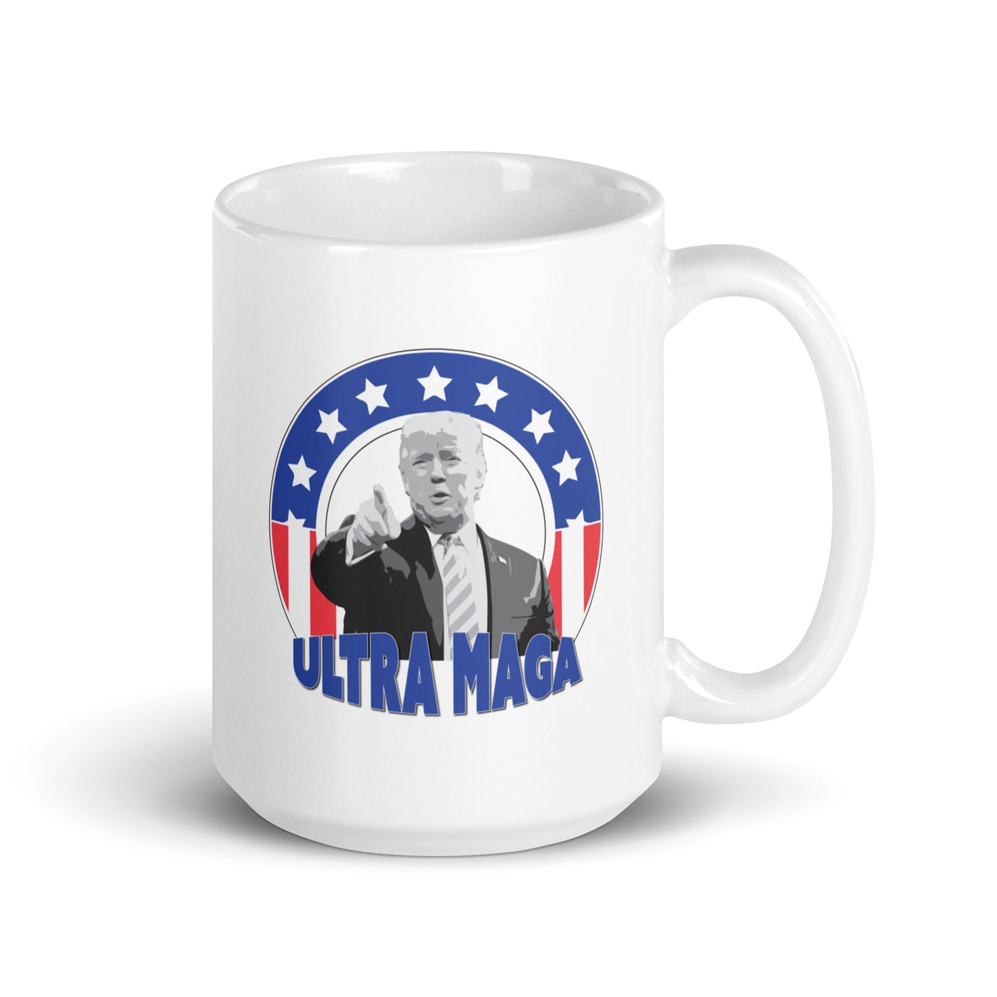 Ultra MAGA - White Glossy Mug