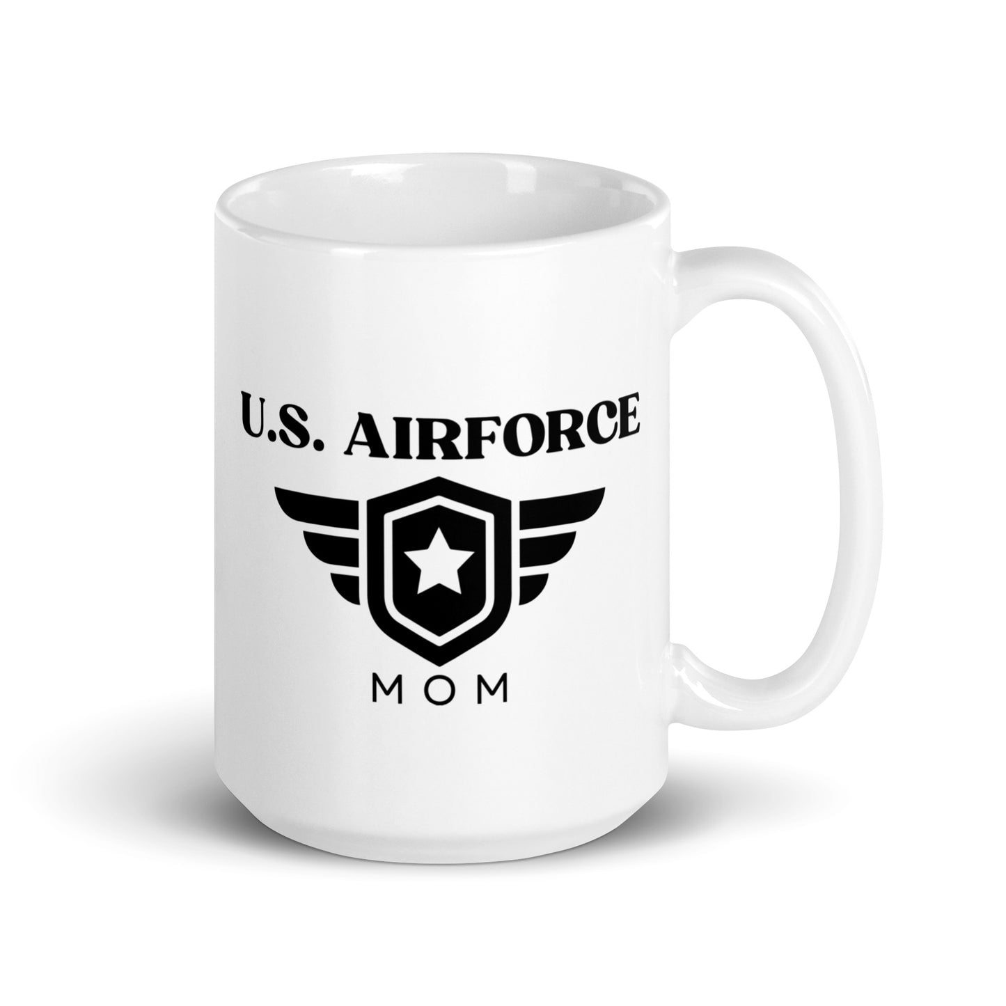 U.S. Airforce Mom - White Glossy Mug