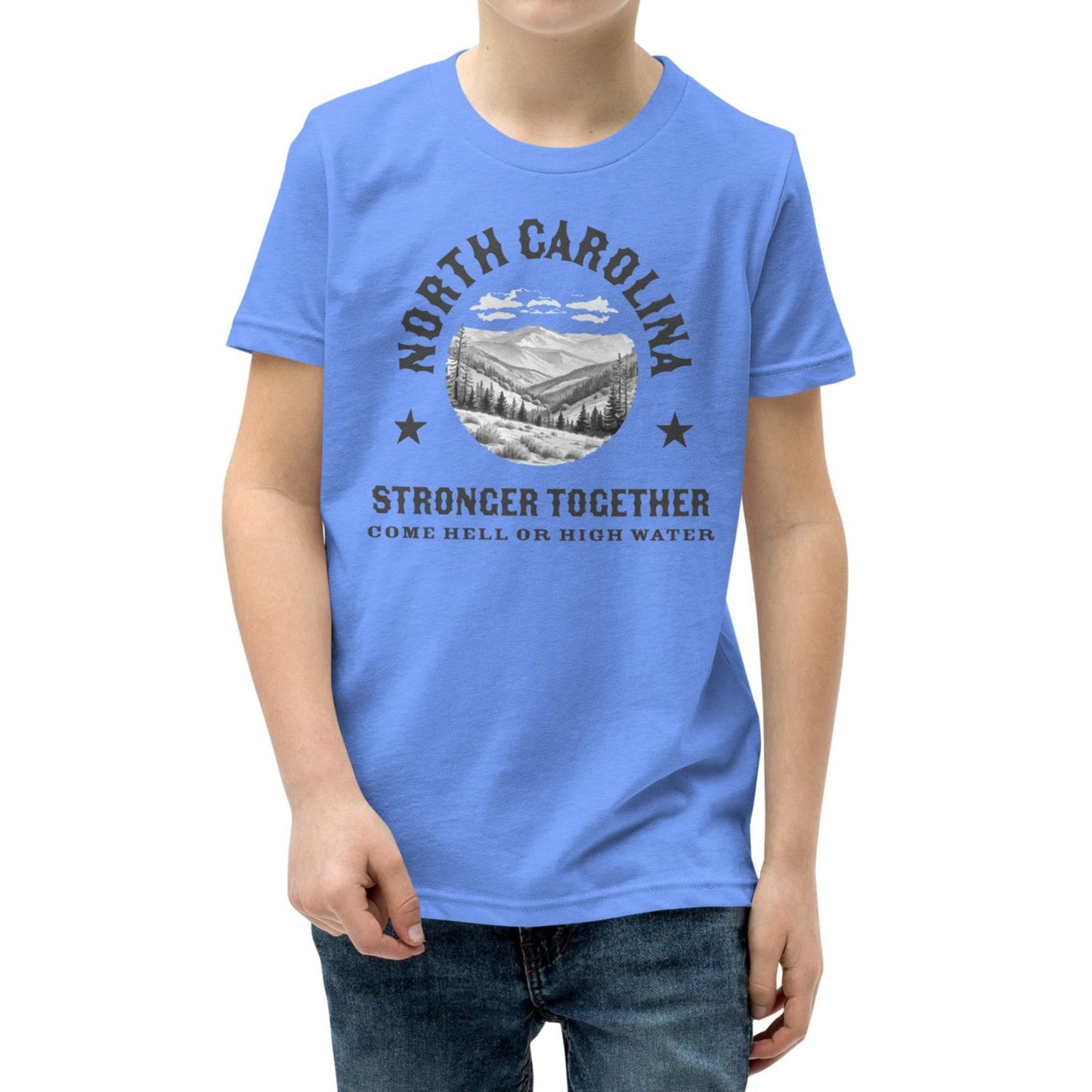 North Carolina Strong - Youth Jersey Tee